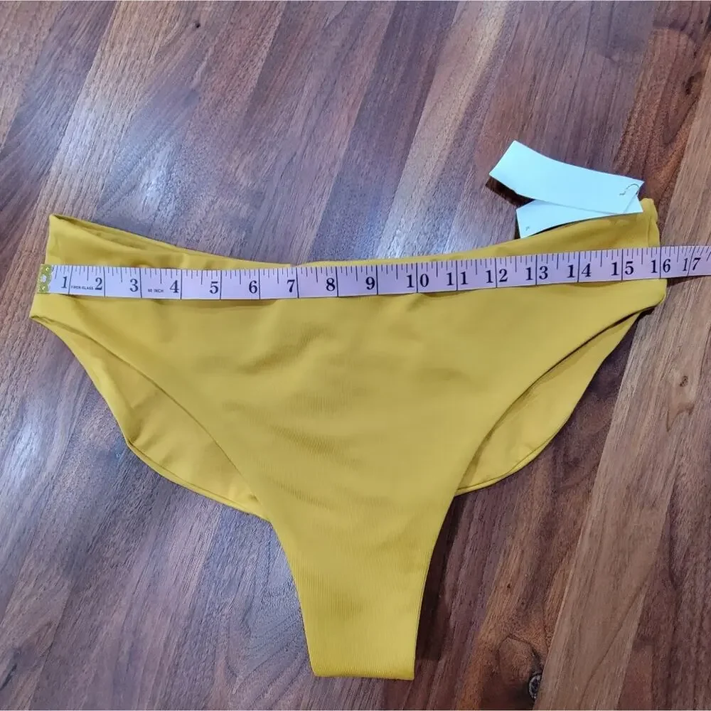 Londre Yellow Bikini Bottom - NWT - Picture 5 of 11
